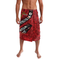 Personalised Tonga ANZAC 1915-2026 Filmstrip Lavalava Lest We Forget 25 April LT9 Red - Polynesian Pride