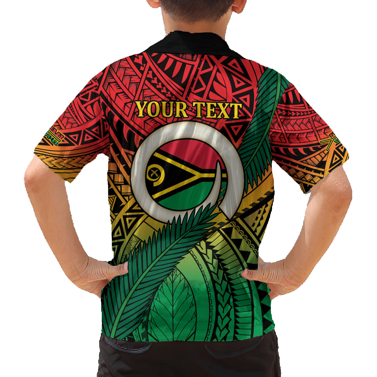 Personalised Vanuatu Yumi 44th Indipendens Dei Family Matching Summer Maxi Dress and Hawaiian Shirt Vanuatuan Broad Tusk with Polynesian Tribal LT9 - Polynesian Pride