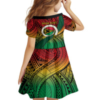 Personalised Vanuatu Yumi 44th Indipendens Dei Family Matching Summer Maxi Dress and Hawaiian Shirt Vanuatuan Broad Tusk with Polynesian Tribal LT9 - Polynesian Pride