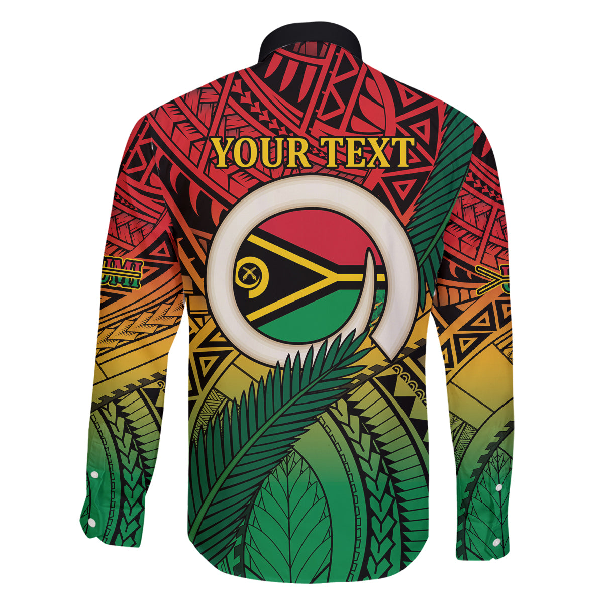 Personalised Vanuatu Yumi 44th Indipendens Dei Family Matching Summer Maxi Dress and Hawaiian Shirt Vanuatuan Broad Tusk with Polynesian Tribal LT9 - Polynesian Pride