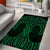 Kakariki Maori Ta Moko Poutama Art Area Rug