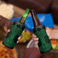 Kakariki Maori Ta Moko Poutama Art 4 in 1 Can Cooler Tumbler