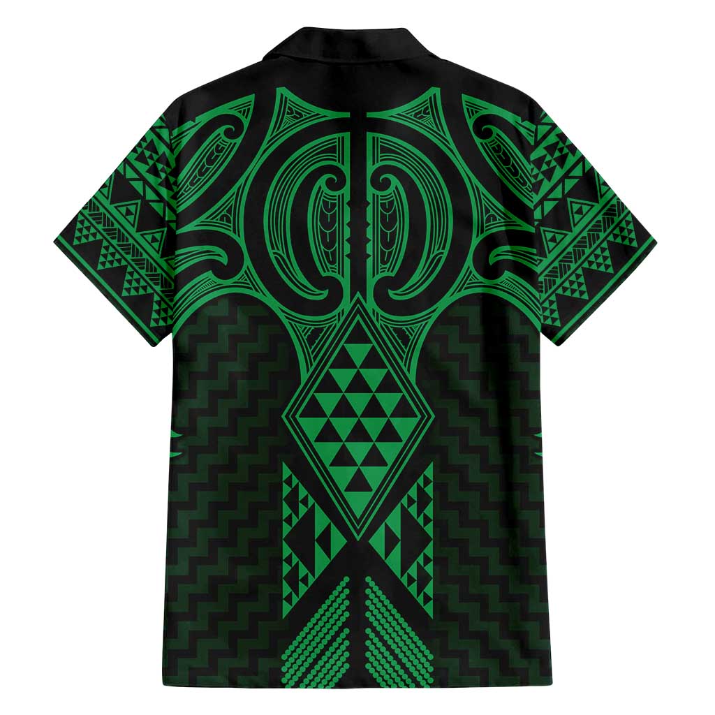Kakariki Maori Ta Moko Poutama Art Family Matching Puletasi and Hawaiian Shirt LT9 - Polynesian Pride