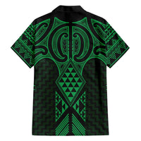 Kakariki Maori Ta Moko Poutama Art Hawaiian Shirt