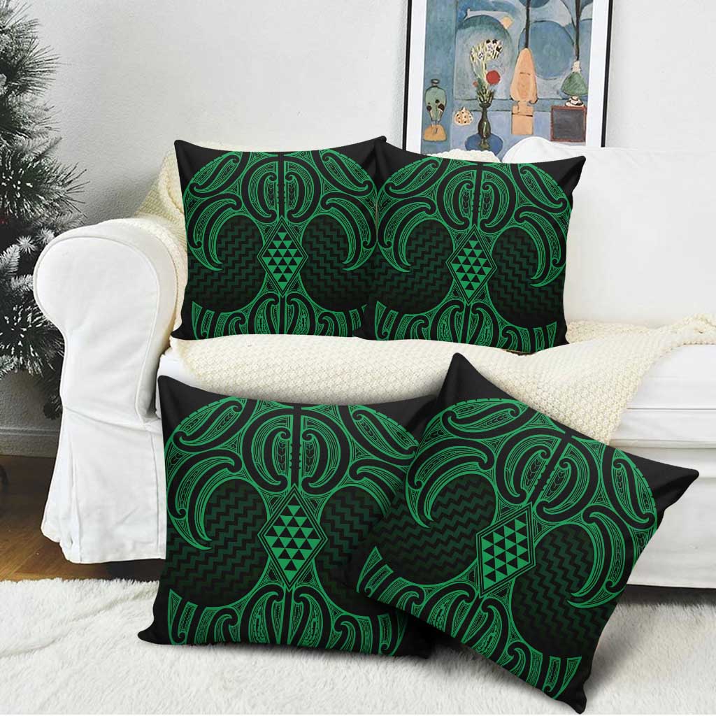 Kakariki Maori Ta Moko Poutama Art Pillow Cover LT9 - Polynesian Pride