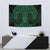 Kakariki Maori Ta Moko Poutama Art Tapestry