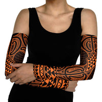 Karaka Maori Ta Moko Poutama Art Arm Sleeves LT9 - Polynesian Pride