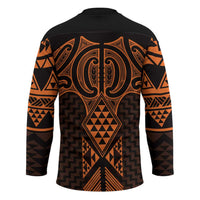 Karaka Maori Ta Moko Poutama Art Hockey Jersey - Polynesian Pride