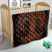 Karaka Maori Ta Moko Poutama Art Quilt LT9 - Polynesian Pride