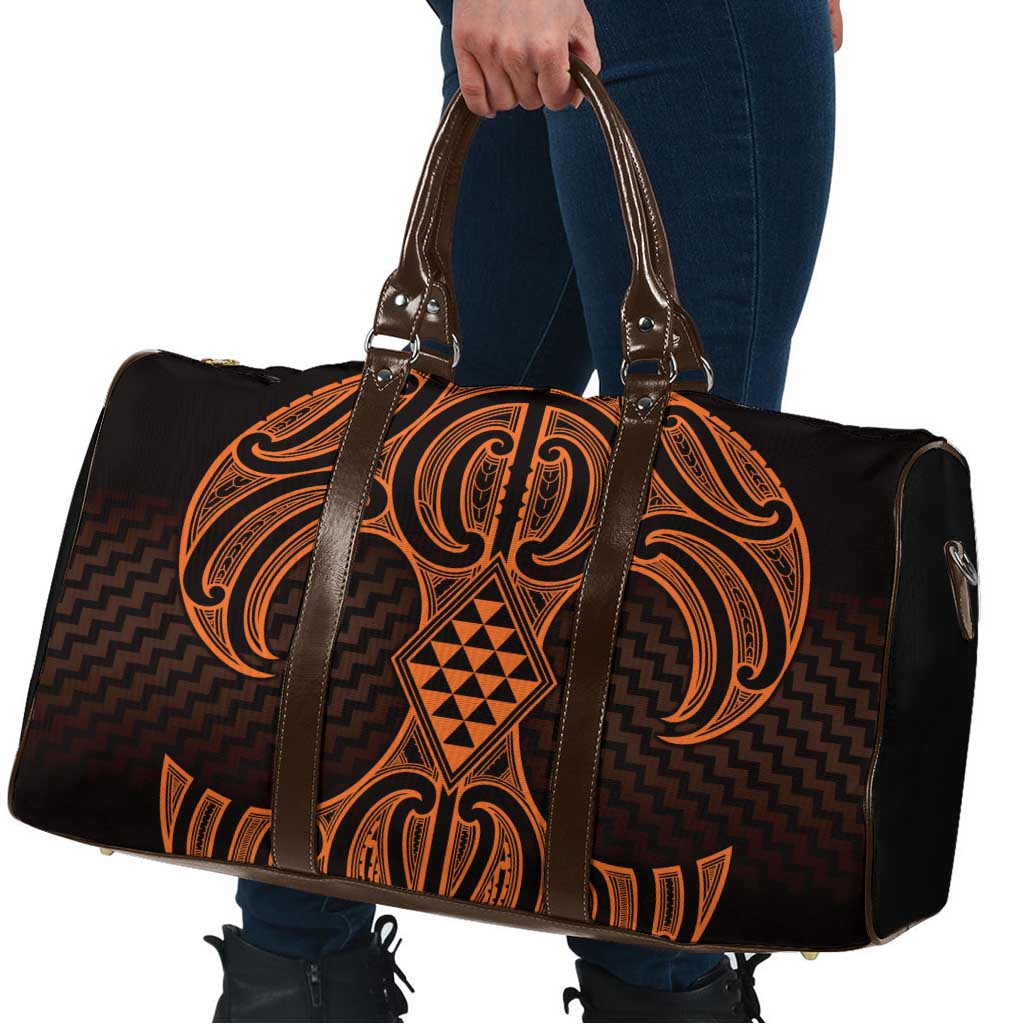 Karaka Maori Ta Moko Poutama Art Travel Bag LT9 - Polynesian Pride
