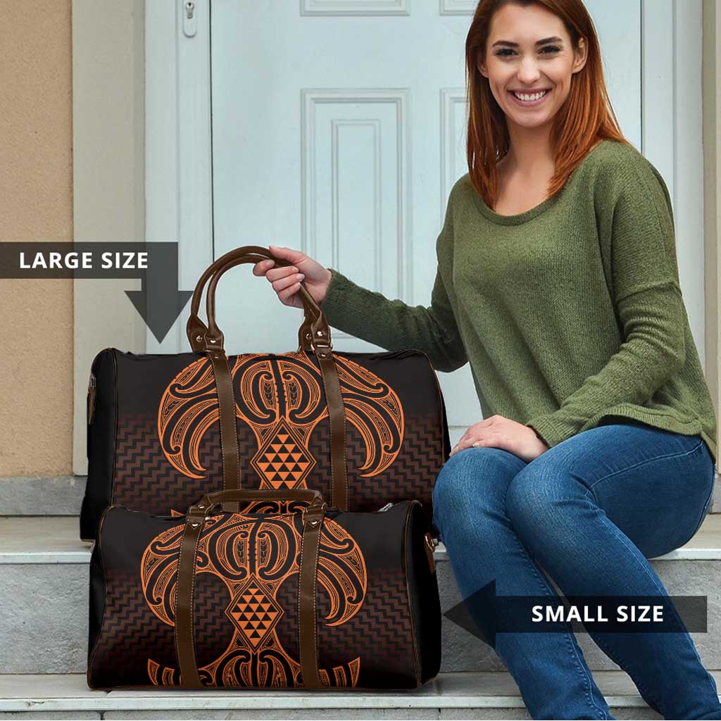 Karaka Maori Ta Moko Poutama Art Travel Bag LT9 - Polynesian Pride