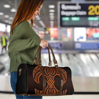 Karaka Maori Ta Moko Poutama Art Travel Bag LT9 - Polynesian Pride