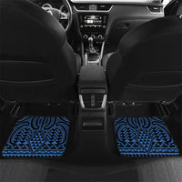 Kikorangi Maori Ta Moko Poutama Art Car Mats