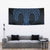Kikorangi Maori Ta Moko Poutama Art Tapestry