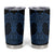 Kikorangi Maori Ta Moko Poutama Art Tumbler Cup