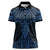 Kikorangi Maori Ta Moko Poutama Art Women Polo Shirt