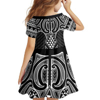 Ma Maori Ta Moko Poutama Art Family Matching Tank Maxi Dress and Hawaiian Shirt LT9 - Polynesian Pride