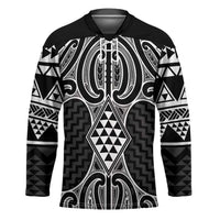 Ma Maori Ta Moko Poutama Art Hockey Jersey - Polynesian Pride