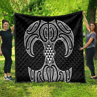 Ma Maori Ta Moko Poutama Art Quilt LT9 - Polynesian Pride