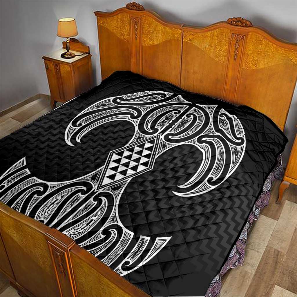 Ma Maori Ta Moko Poutama Art Quilt LT9 - Polynesian Pride