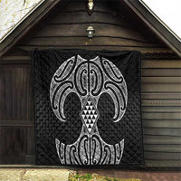 Ma Maori Ta Moko Poutama Art Quilt LT9 - Polynesian Pride