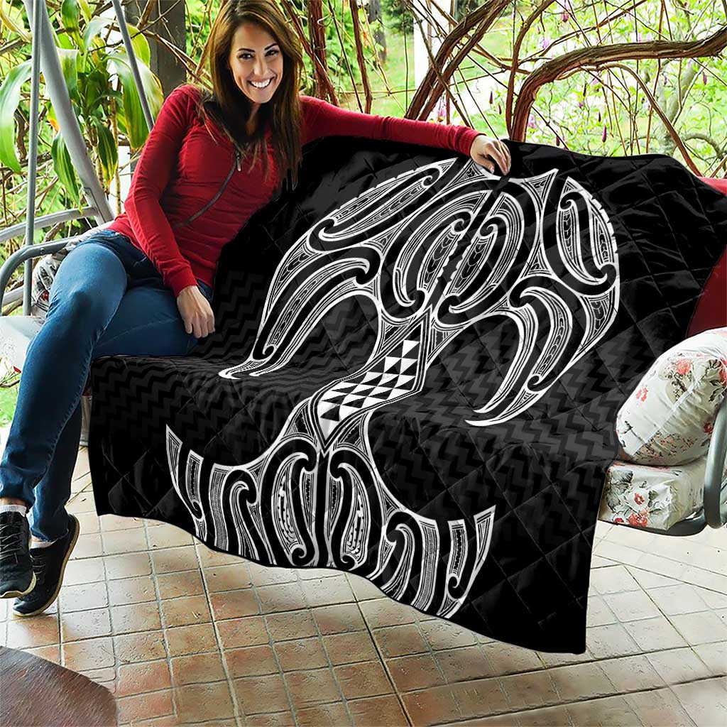 Ma Maori Ta Moko Poutama Art Quilt LT9 - Polynesian Pride
