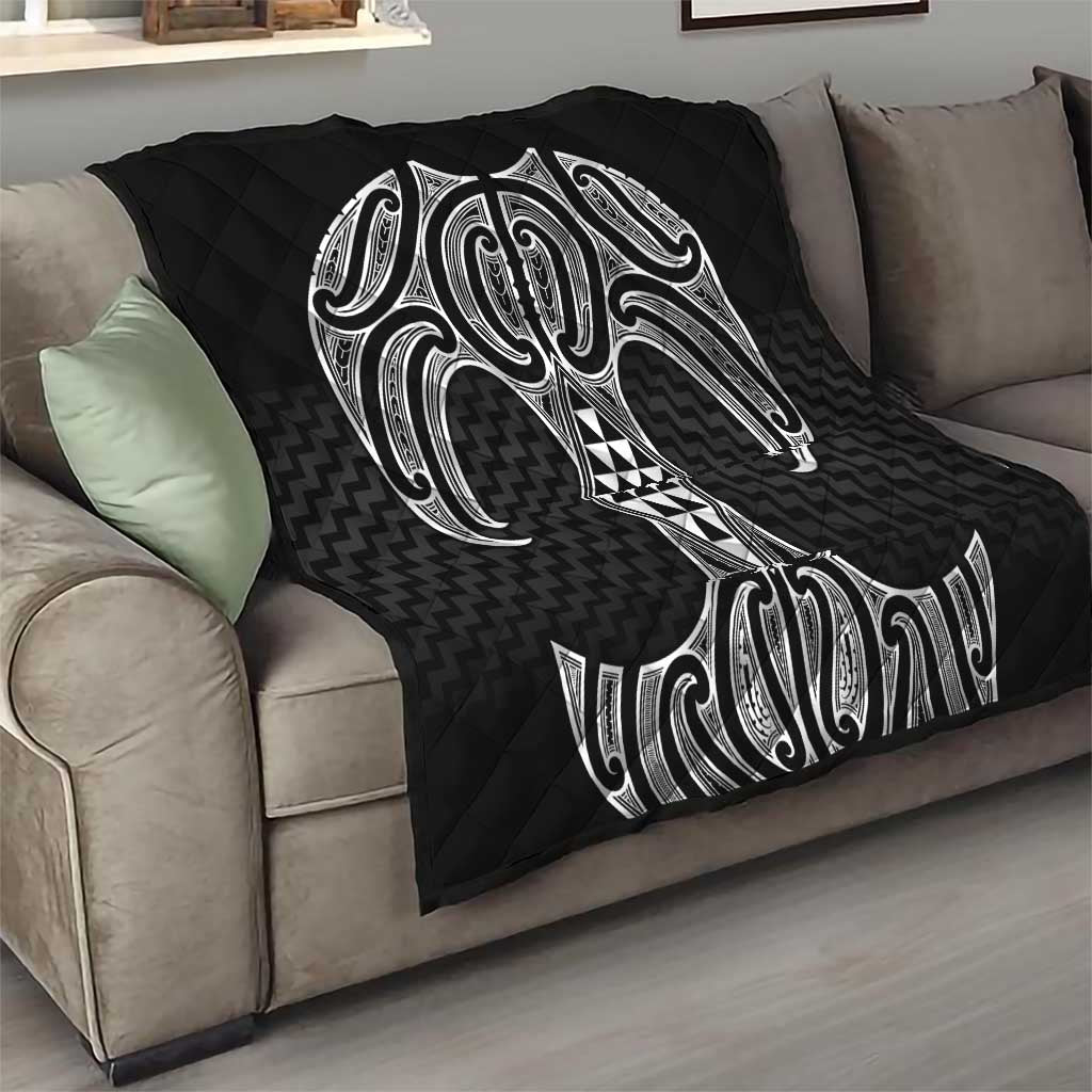 Ma Maori Ta Moko Poutama Art Quilt LT9 - Polynesian Pride