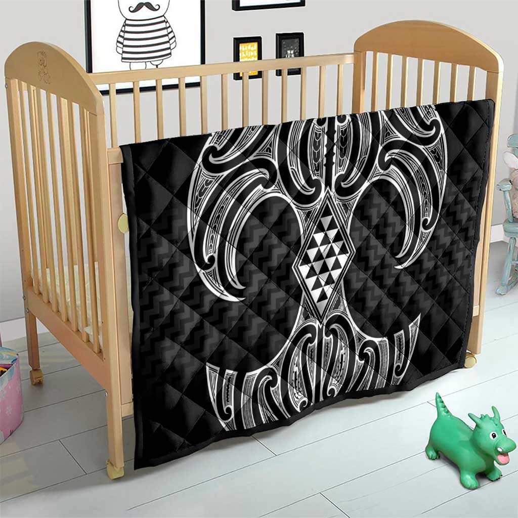 Ma Maori Ta Moko Poutama Art Quilt LT9 - Polynesian Pride