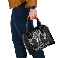 Ma Maori Ta Moko Poutama Art Shoulder Handbag