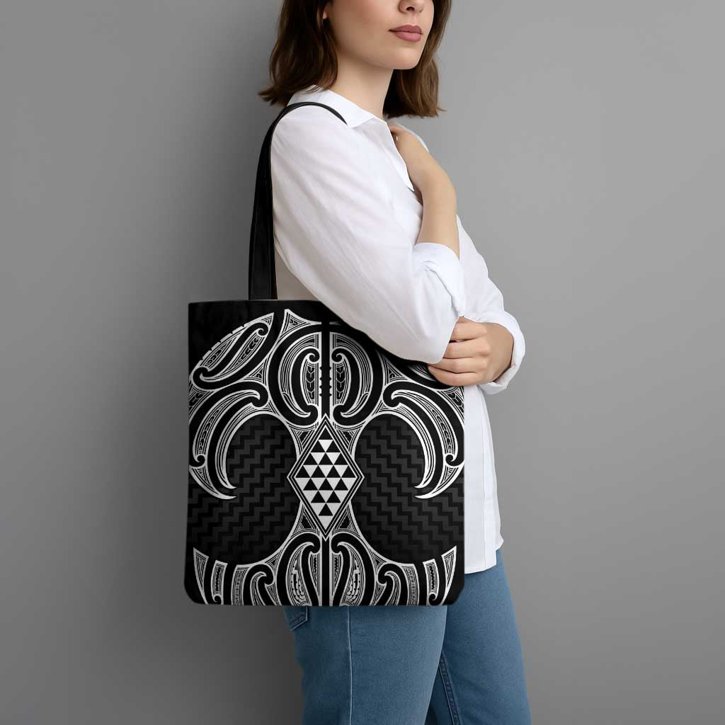 Ma Maori Ta Moko Poutama Art Tote Bag LT9 - Polynesian Pride