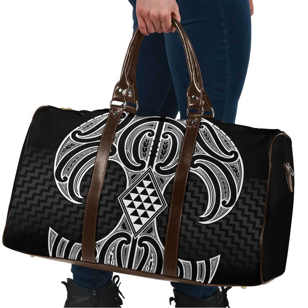 Ma Maori Ta Moko Poutama Art Travel Bag LT9 - Polynesian Pride