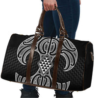 Ma Maori Ta Moko Poutama Art Travel Bag LT9 - Polynesian Pride