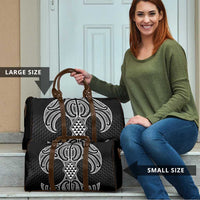 Ma Maori Ta Moko Poutama Art Travel Bag LT9 - Polynesian Pride