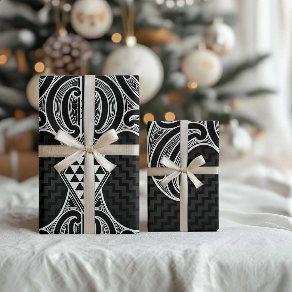 Ma Maori Ta Moko Poutama Art Wrapping Paper - Polynesian Pride