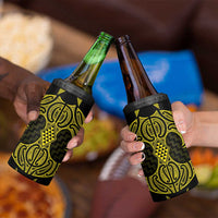 Mahi-dawg Maori Ta Moko Poutama Art 4 in 1 Can Cooler Tumbler