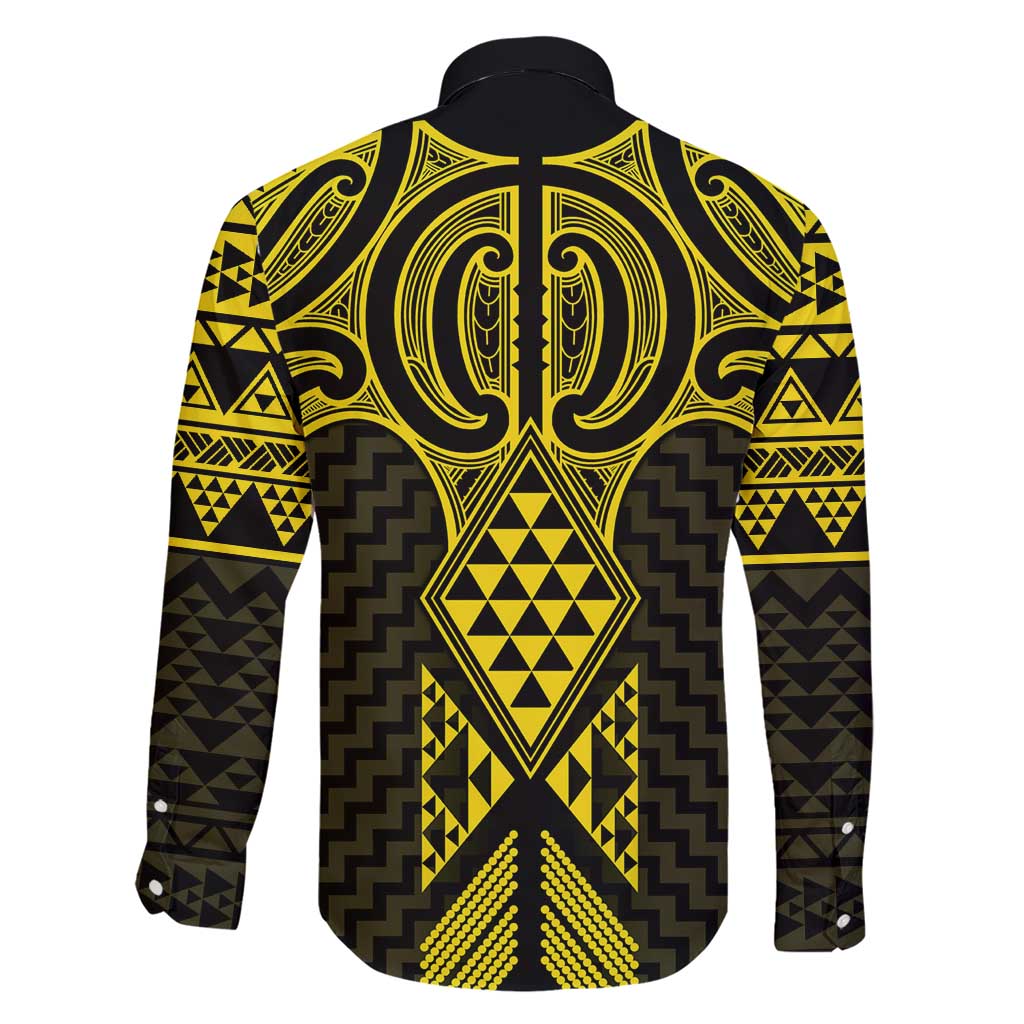 Mahi-dawg Maori Ta Moko Poutama Art Family Matching Short Sleeve Bodycon Dress and Hawaiian Shirt LT9 - Polynesian Pride