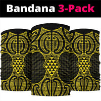 Mahi-dawg Maori Ta Moko Poutama Art Neck Gaiter - Polynesian Pride