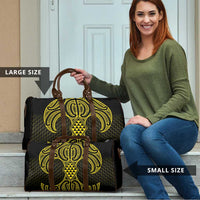 Mahi-dawg Maori Ta Moko Poutama Art Travel Bag - Polynesian Pride