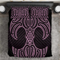 Mawhero Maori Ta Moko Poutama Art Bedding Set
