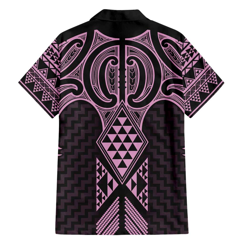 Mawhero Maori Ta Moko Poutama Art Family Matching Summer Maxi Dress and Hawaiian Shirt LT9 - Polynesian Pride