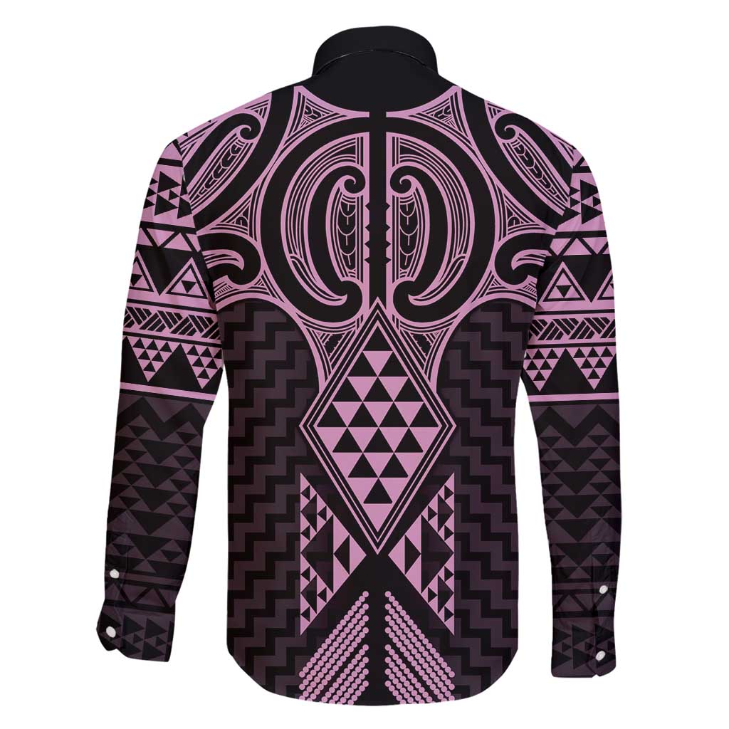 Mawhero Maori Ta Moko Poutama Art Family Matching Summer Maxi Dress and Hawaiian Shirt LT9 - Polynesian Pride