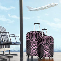 Mawhero Maori Ta Moko Poutama Art Luggage Cover