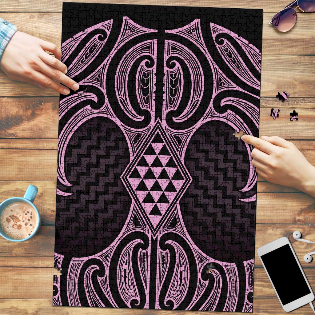 Mawhero Maori Ta Moko Poutama Art Puzzle - Polynesian Pride