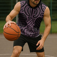 Mawhero Maori Ta Moko Poutama Art Sleeveless Hoodie - Polynesian Pride