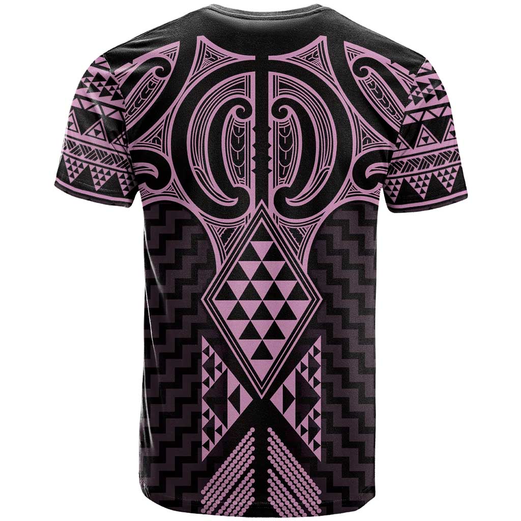 Mawhero Maori Ta Moko Poutama Art T Shirt LT9 - Polynesian Pride