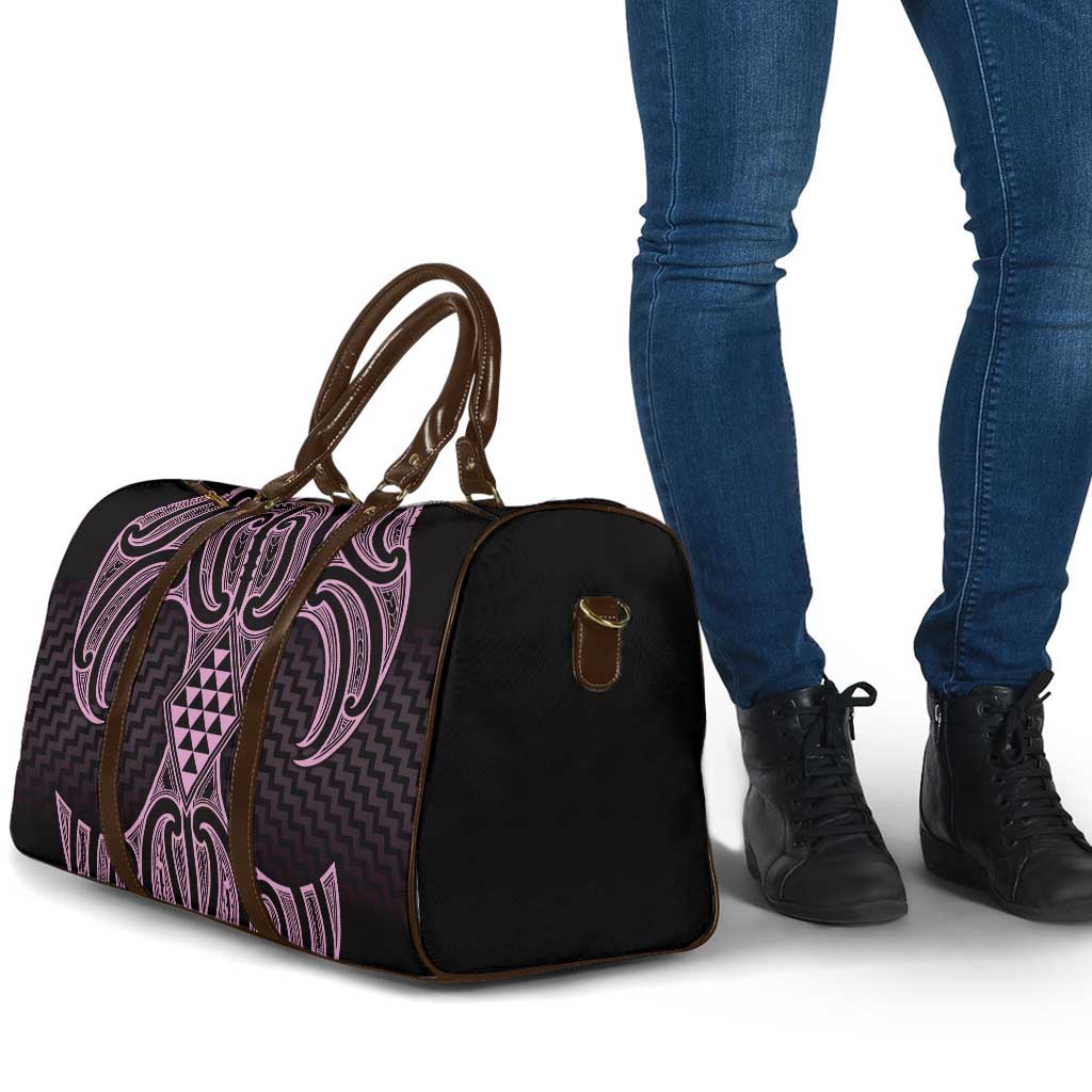Mawhero Maori Ta Moko Poutama Art Travel Bag - Polynesian Pride
