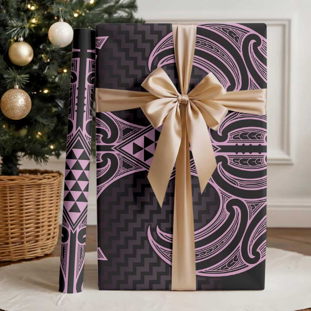 Mawhero Maori Ta Moko Poutama Art Wrapping Paper - Polynesian Pride