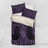 Waiporoporo Maori Ta Moko Poutama Art Bedding Set