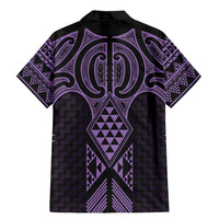 Waiporoporo Maori Ta Moko Poutama Art Family Matching Mermaid Dress and Hawaiian Shirt LT9 - Polynesian Pride