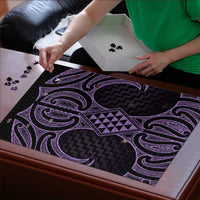 Waiporoporo Maori Ta Moko Poutama Art Puzzle - Polynesian Pride
